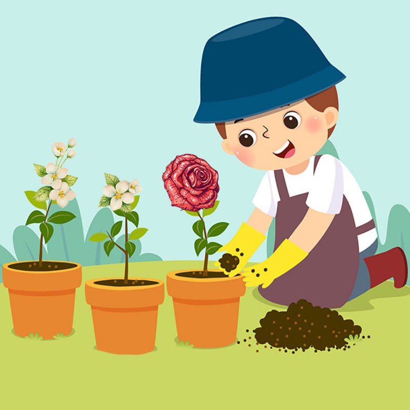 Devastar Sabueso grado Jardinería para niños – Plantas y Jardines